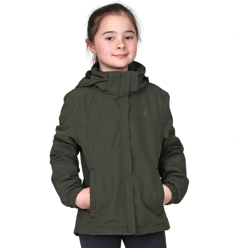 Aubrion React Thermal Waterproof Coat Young Rider in Khaki