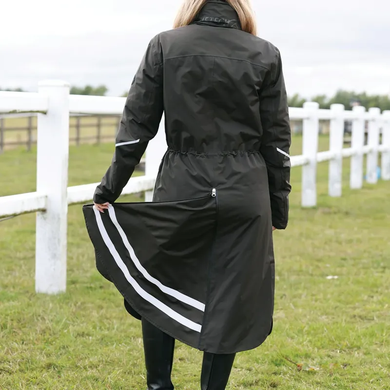 Equetech Utopia Luxe Waterproof Riding Coat Ladies in Alpine-7
