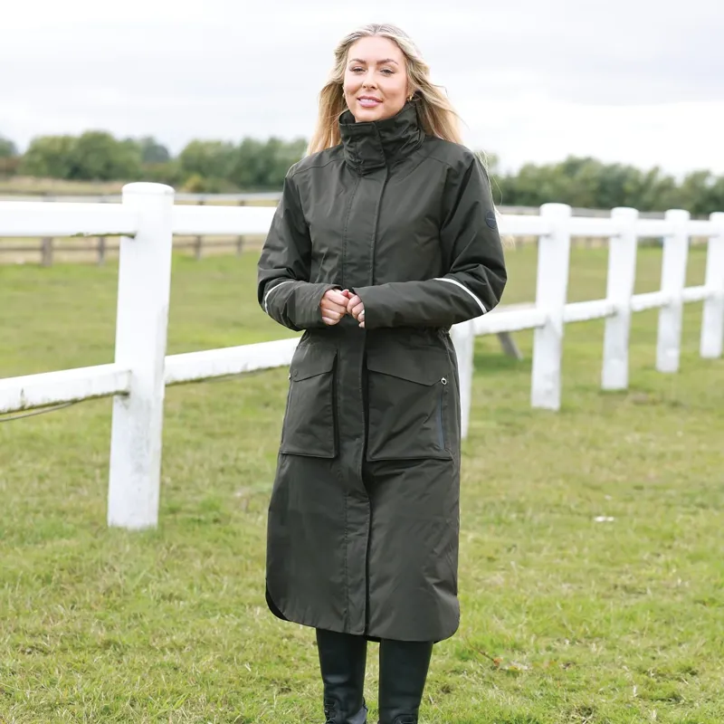 Equetech Utopia Luxe Waterproof Riding Coat Ladies in Alpine