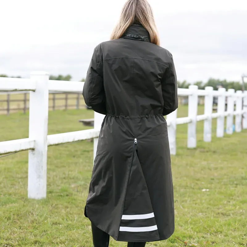 Equetech Utopia Luxe Waterproof Riding Coat Ladies in Alpine-6