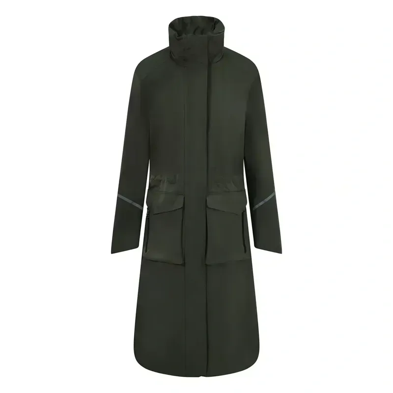 Equetech Utopia Luxe Waterproof Riding Coat Ladies in Alpine-1