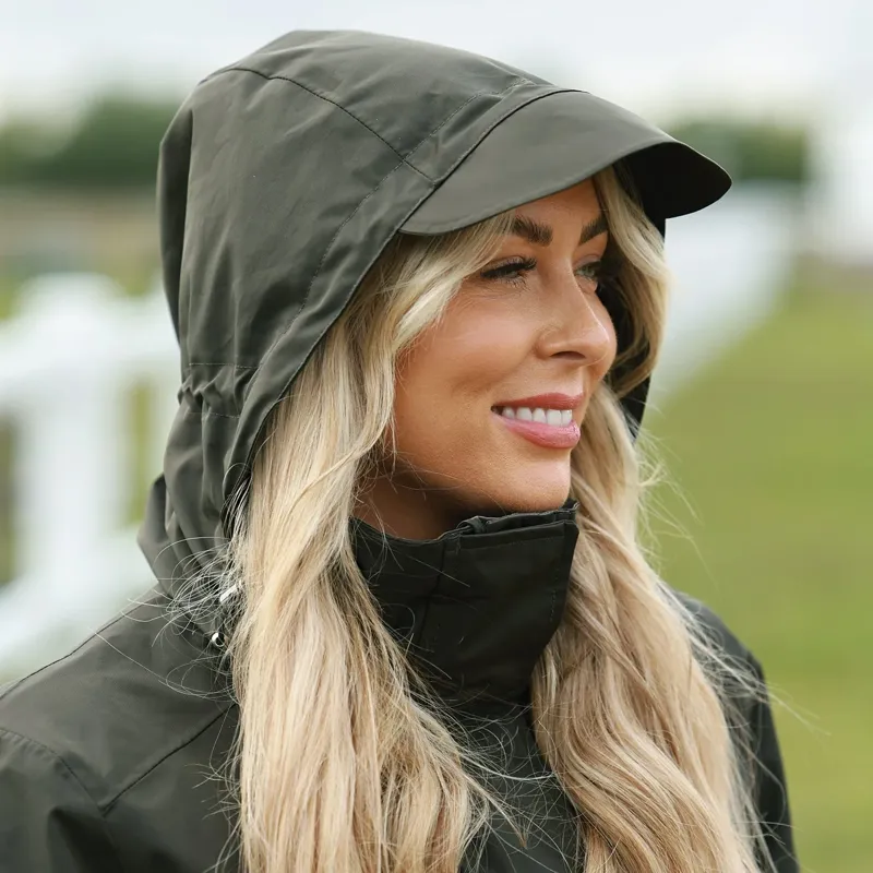 Equetech Utopia Luxe Waterproof Riding Coat Ladies in Alpine-9