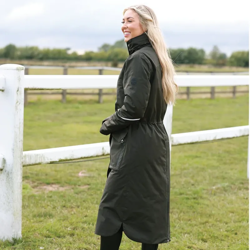 Equetech Utopia Luxe Waterproof Riding Coat Ladies in Alpine-5
