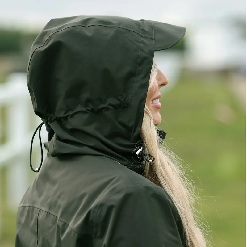 Equetech Utopia Luxe Waterproof Riding Coat Ladies in Alpine-8