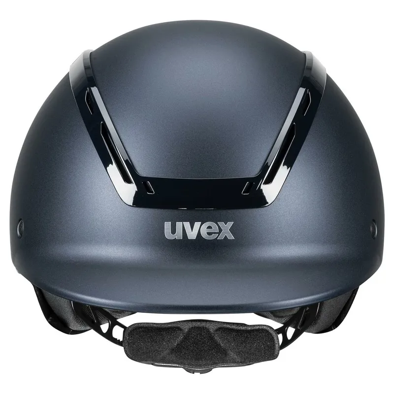 Uvex Exxeed Active Riding Helmet in Navy-4