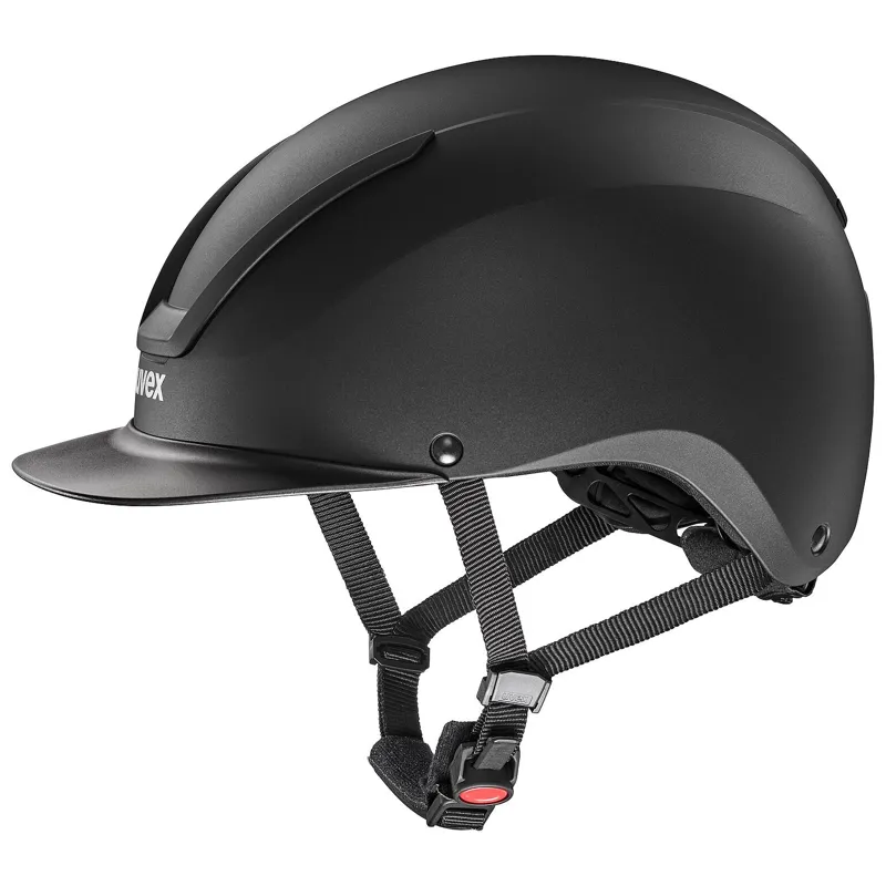 Uvex Ixxo Active Riding Helmet in Black Matt