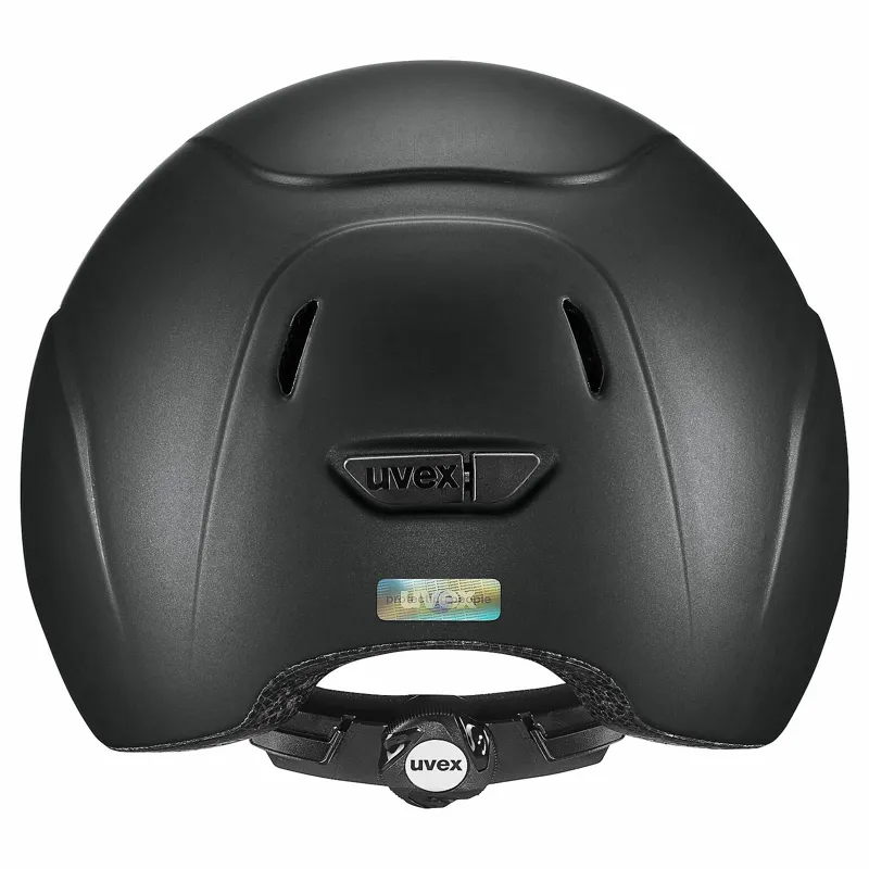 Uvex Kidoxx Black Matt Riding Helmet-1
