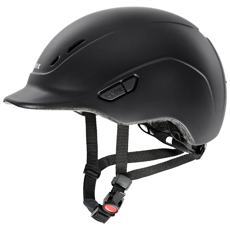 Uvex Kidoxx Black Matt Riding Helmet