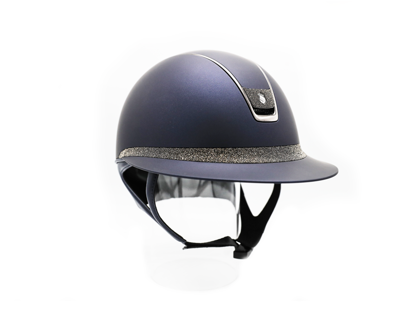 Samshield Miss 2.0 Matt Blue with Crystal Swarovski Metal Eclipse