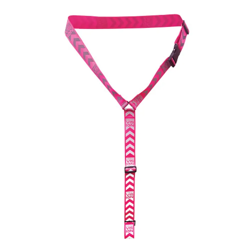 Equetech Hi-Vis Vision Breastplate in Pink