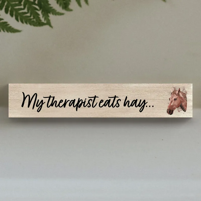 Vivid Squid 'My Therapist Eats Hay' Momento Block