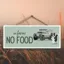 Vivid Squid 'No Farms No Food' Plaque