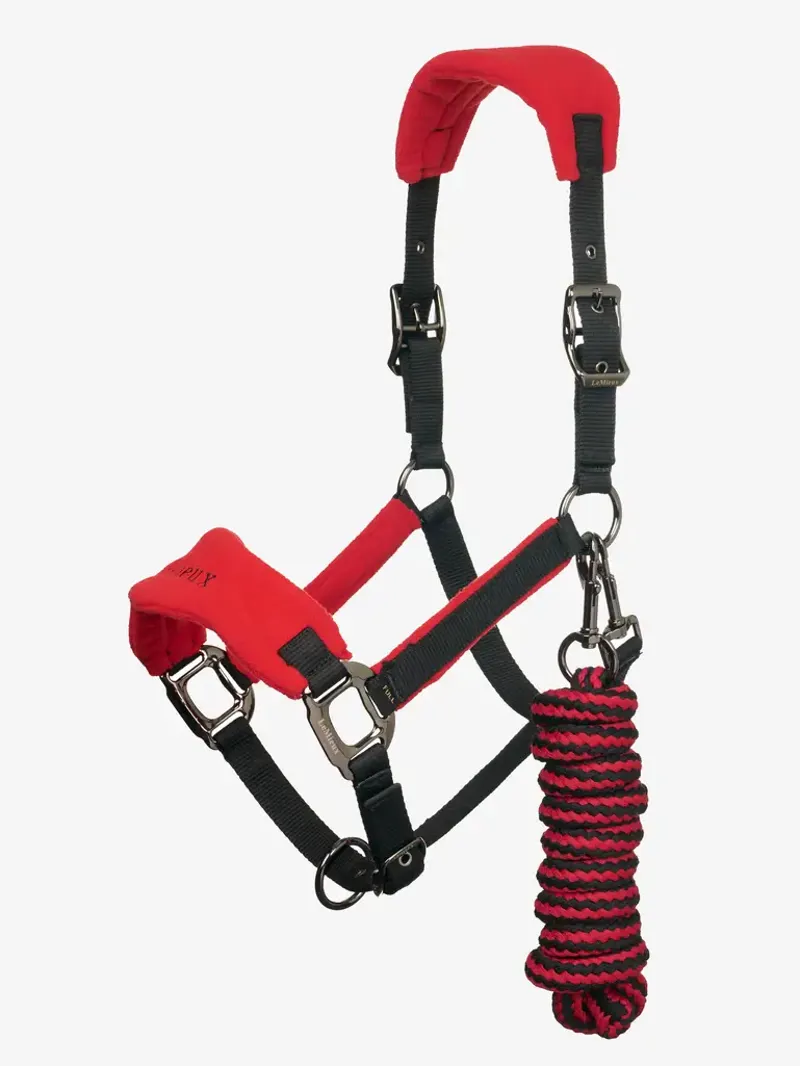 LeMieux Vogue Headcollar and Leadrope in Chilli