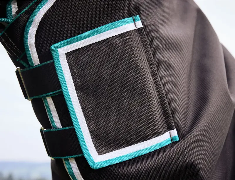 Weatherbeeta ComFiTec Ultra Combi 100g Turnout Rug in Charcoal-2