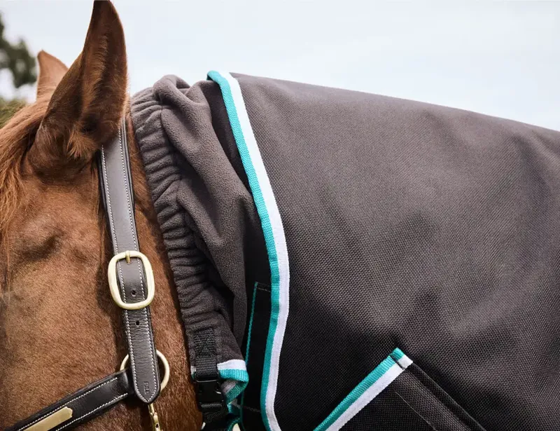 Weatherbeeta ComFiTec Ultra Combi 100g Turnout Rug in Charcoal-3