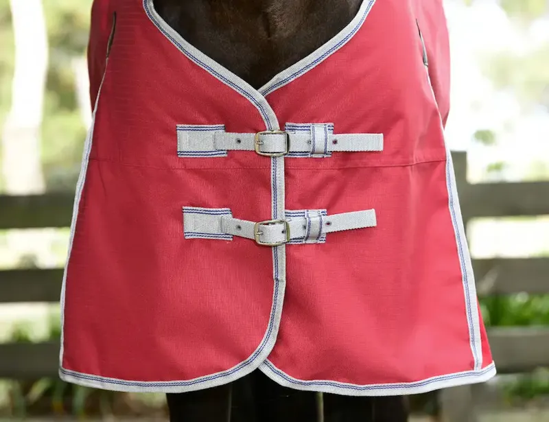 Weatherbeeta ComfiTec Classic Combo Neck 50g Turnout in Red-2