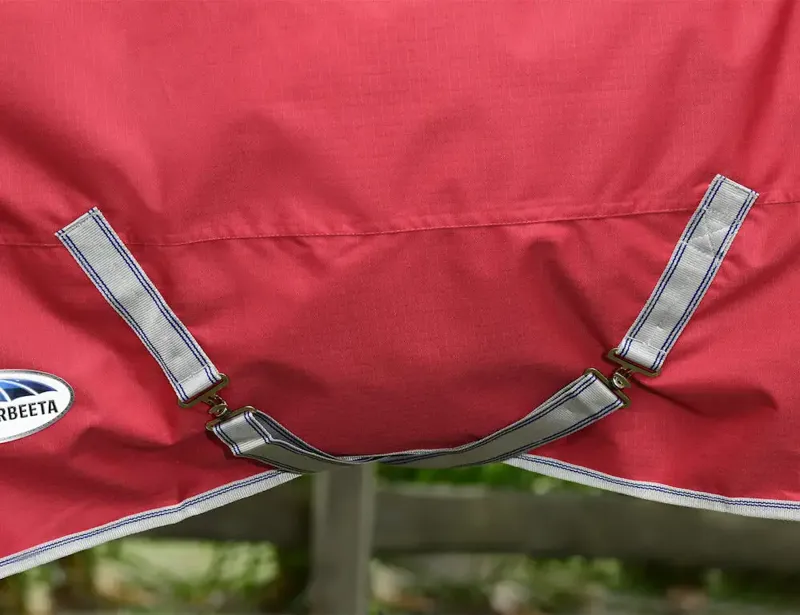 Weatherbeeta ComfiTec Classic Combo Neck 50g Turnout in Red-3