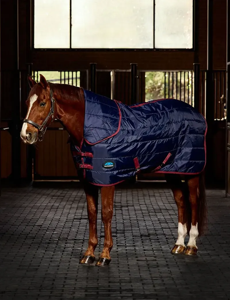 Weatherbeeta Comfitec 210D Quilt Combo 360g Stable Rug in Navy-2