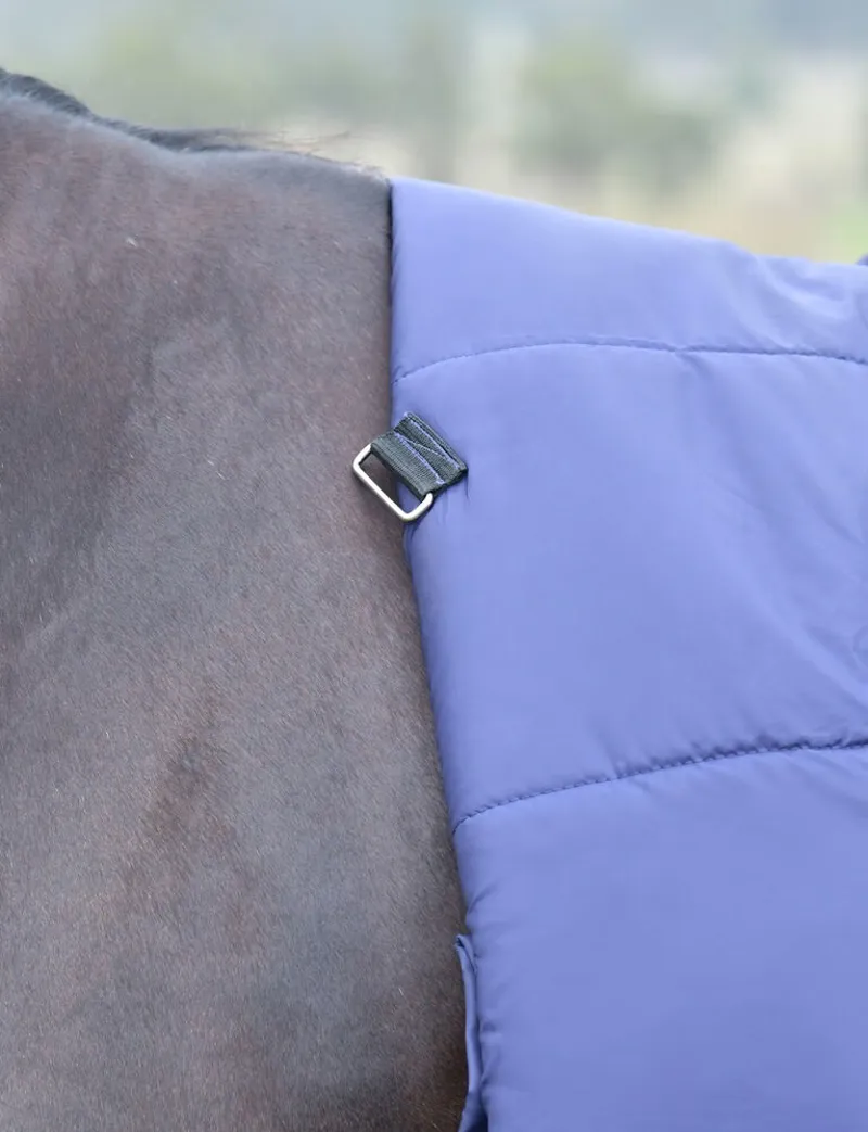 Weatherbeeta Comfitec Essential Combo 360g Turnout Rug in Navy and Burgundy-5