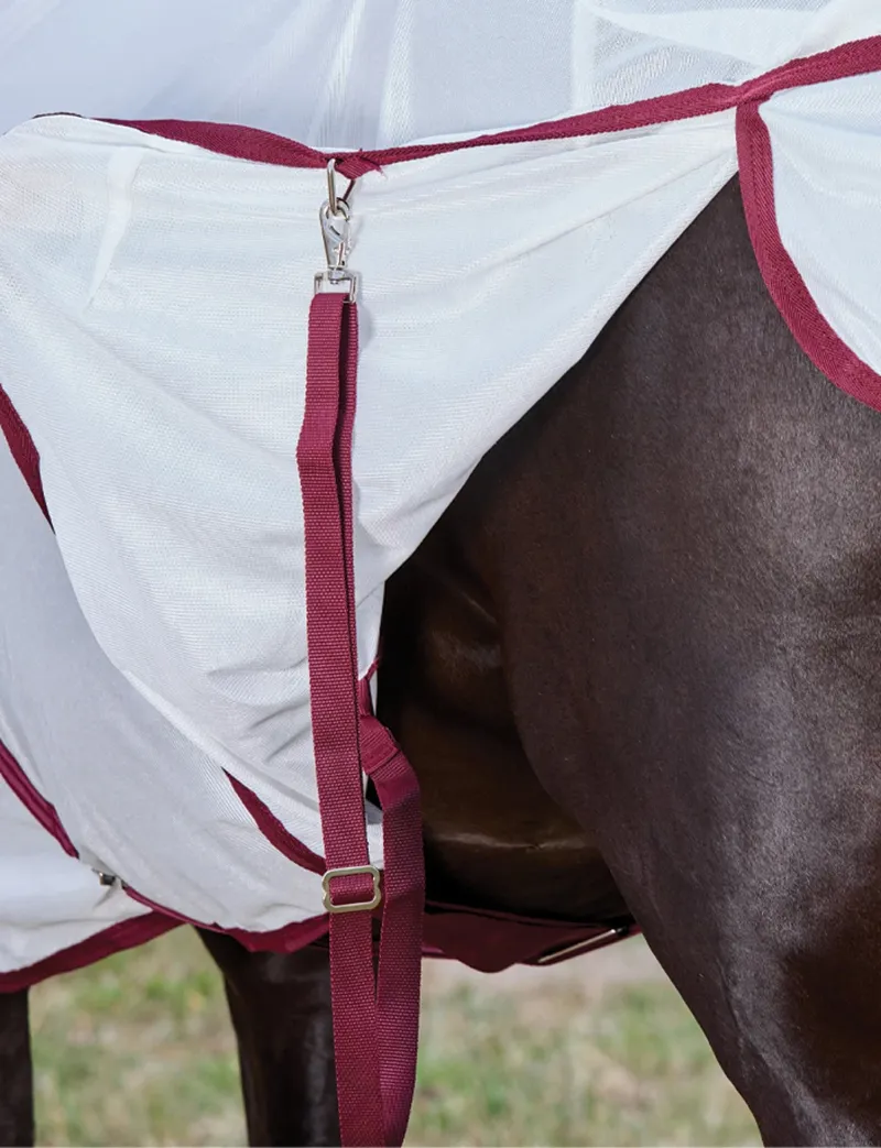 Weatherbeeta ComFiTec Essential Fly Sheet Combo in White-1