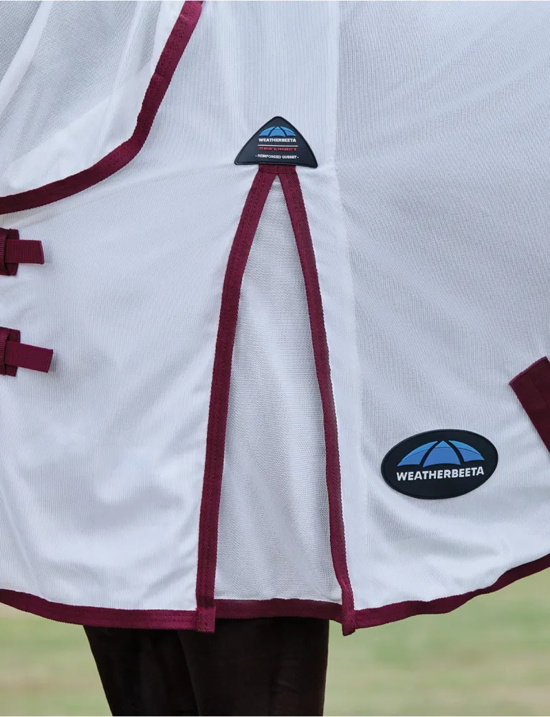 Weatherbeeta ComFiTec Essential Fly Sheet Combo in White-6