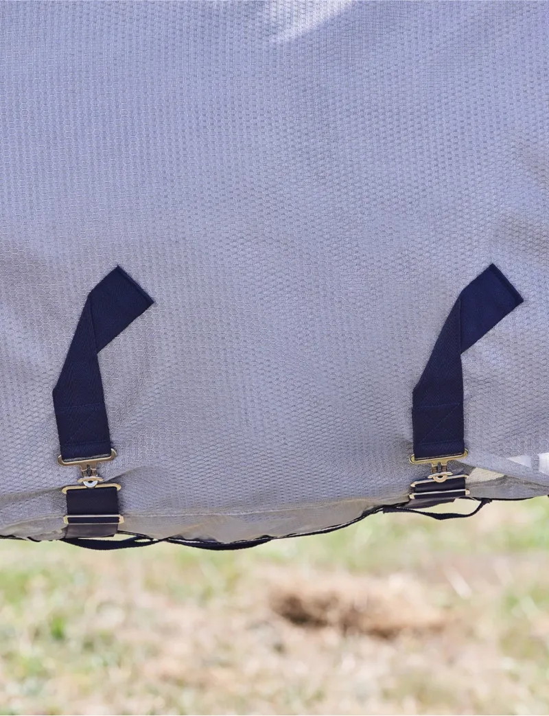 Weatherbeeta ComFiTec Hexi Shield Combo Fly Sheet in Silver-5