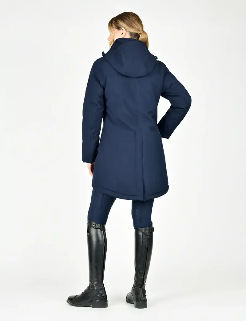 Weatherbeeta Kyla II Waterproof Jacket Ladies in Navy Iris-2