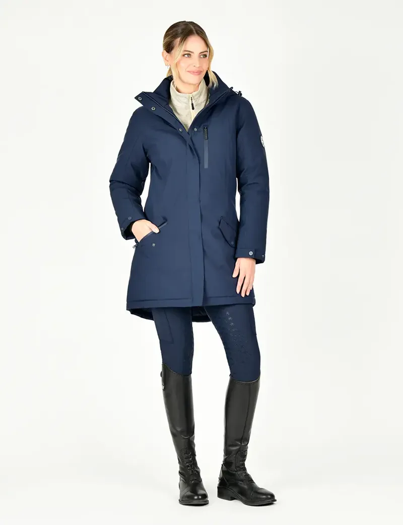 Weatherbeeta Kyla II Waterproof Jacket Ladies in Navy Iris-1