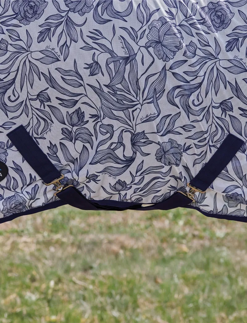 Weatherbeeta ComFiTec Limited Edition Fly Sheet Combo in Floral Print-3