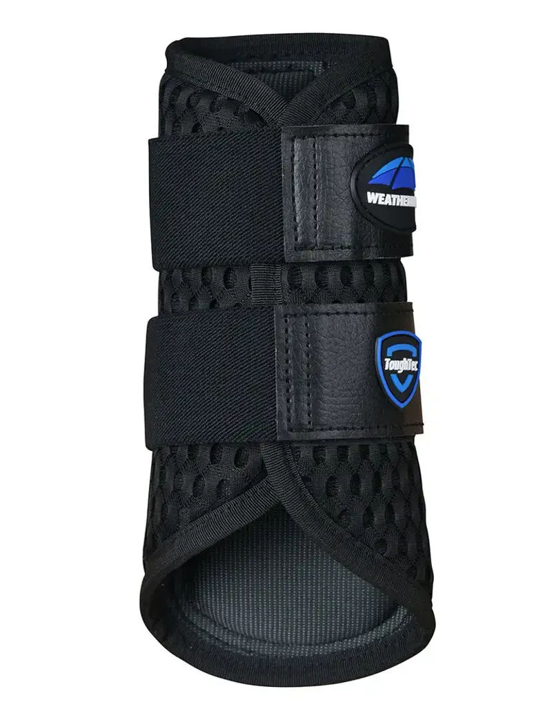 Weatherbeeta Tough-Tec Mesh Brushing Boots in Black-2