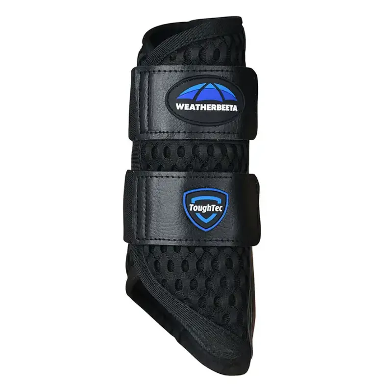 Weatherbeeta Tough-Tec Mesh Brushing Boots in Black