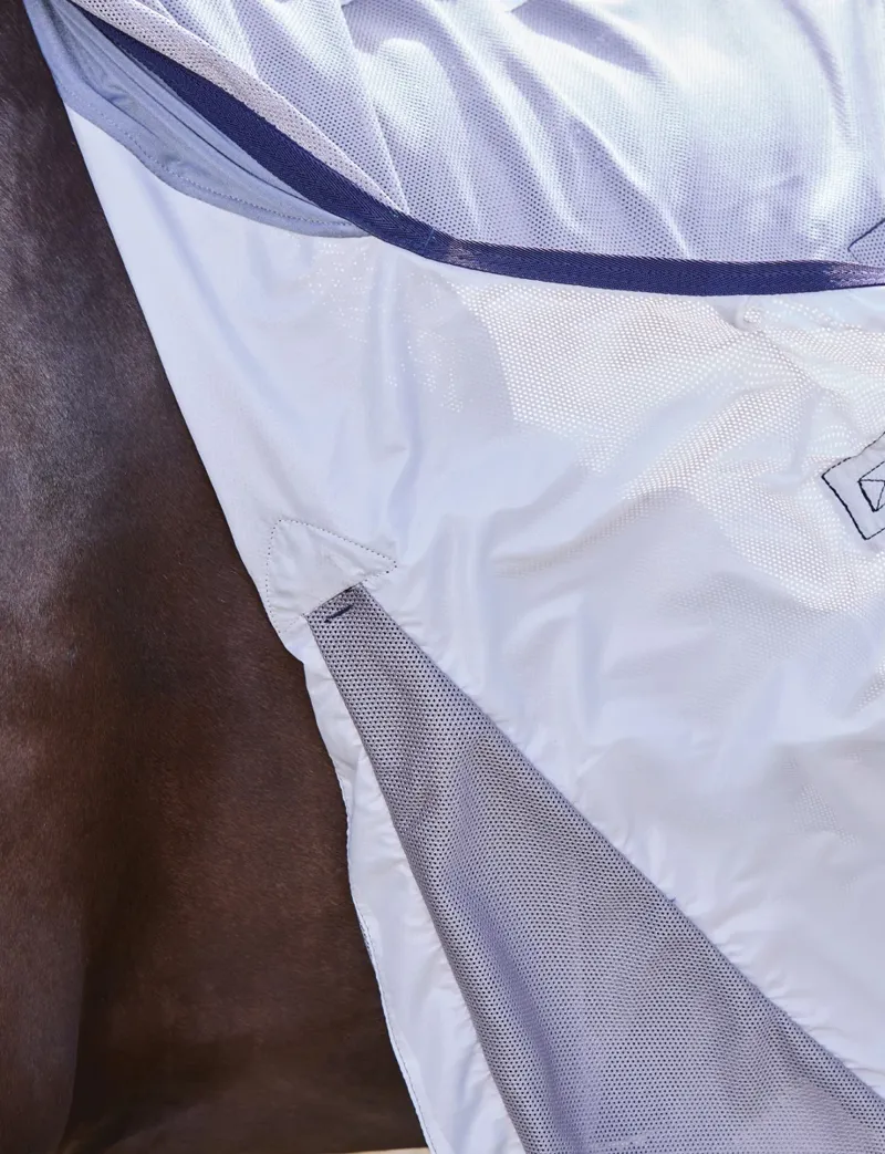 Weatherbeeta ComFiTec Zephyr Fly Sheet Combo in Grey and Navy-2