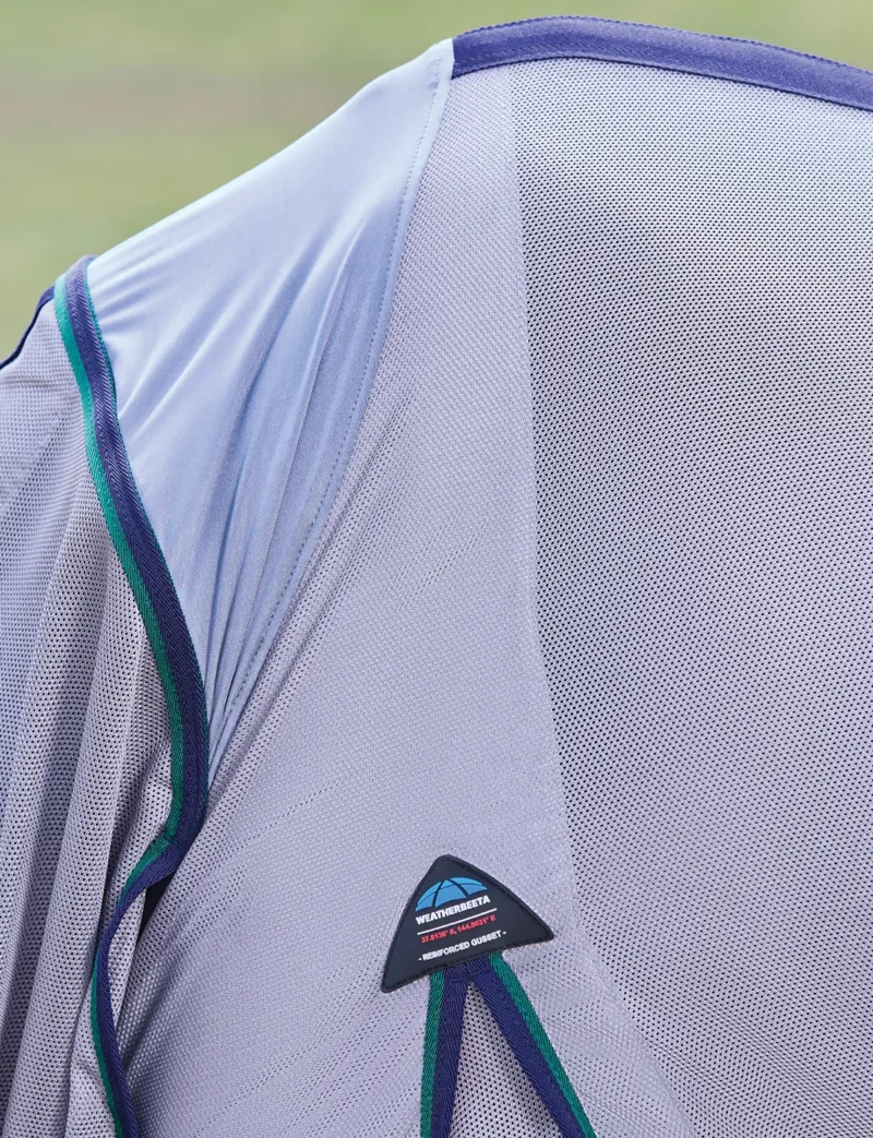 Weatherbeeta ComFiTec Zephyr Fly Sheet Combo in Grey and Navy-6