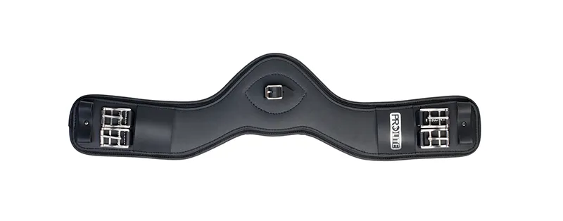 Prolite Performance Short Dressage Girth Narrow Gauge in Black-1