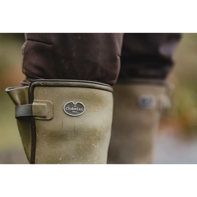 Le Chameau Vierzonord Wellingtons Ladies in Iconic Green-8