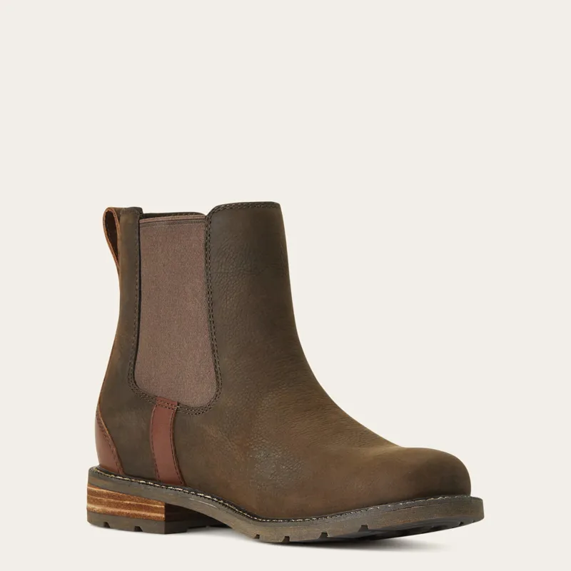 Ariat Wexford Waterproof Chelsea Boots Ladies UK 6.5 in Java-2