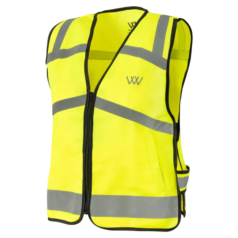 Woof Wear Hi Vis Riding Vest in Yellow-5