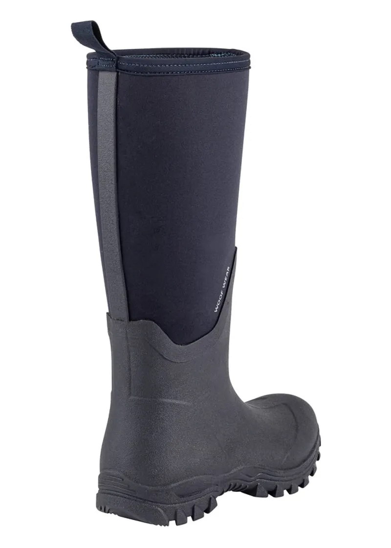 Woof Wear Long Work Boots in Navy-3