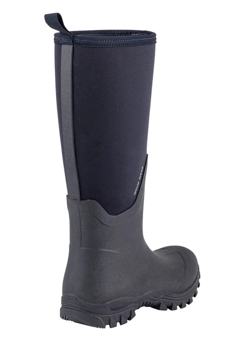 Woof Wear Long Work Boots in Navy-2
