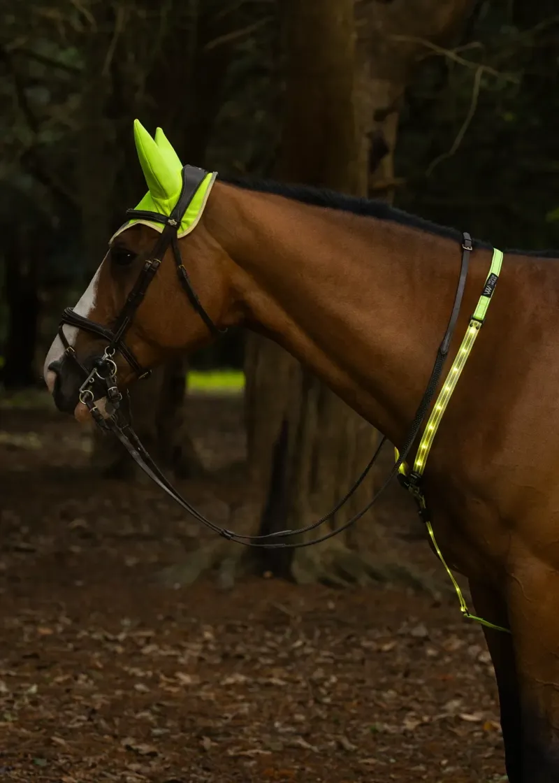 Woof Wear Noise Cancelling Fly Veil in Hi Viz Yellow-3