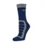 Woof Wear Short Bamboo Tech Riding Sock in Navy and Grey