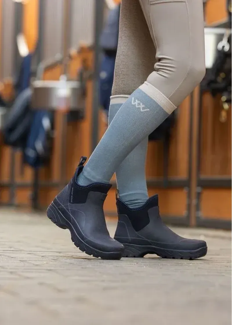 Woof Wear Short Work Boots in Navy-4