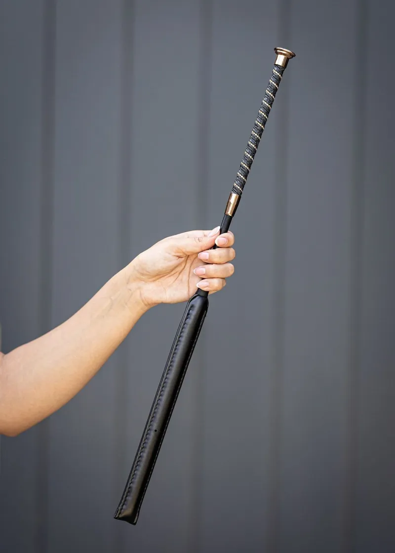 Woof Wear Twisted Jump Bat in Black and Rose Gold-1