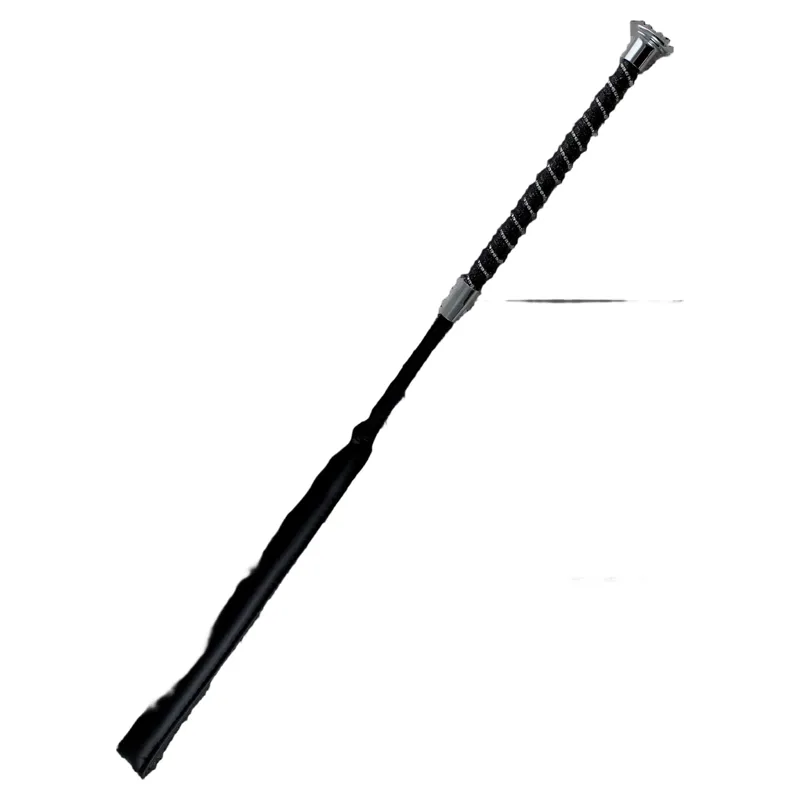 Woof Wear Twisted Jump Bat in Black and Silver
