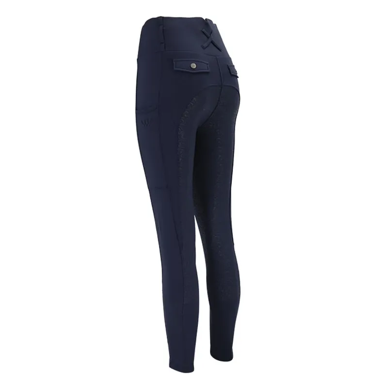 Woof Wear Vision Riding Tights Ladies in Navy-3