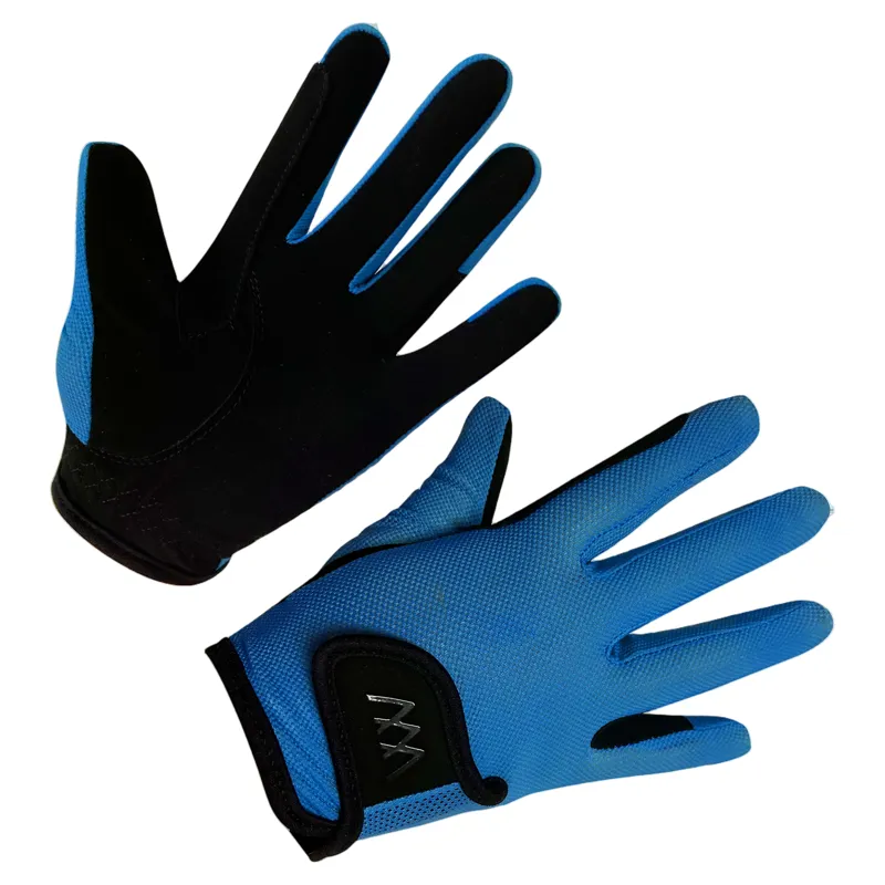 Woof Wear Young Rider Pro Glove in Electric Blue