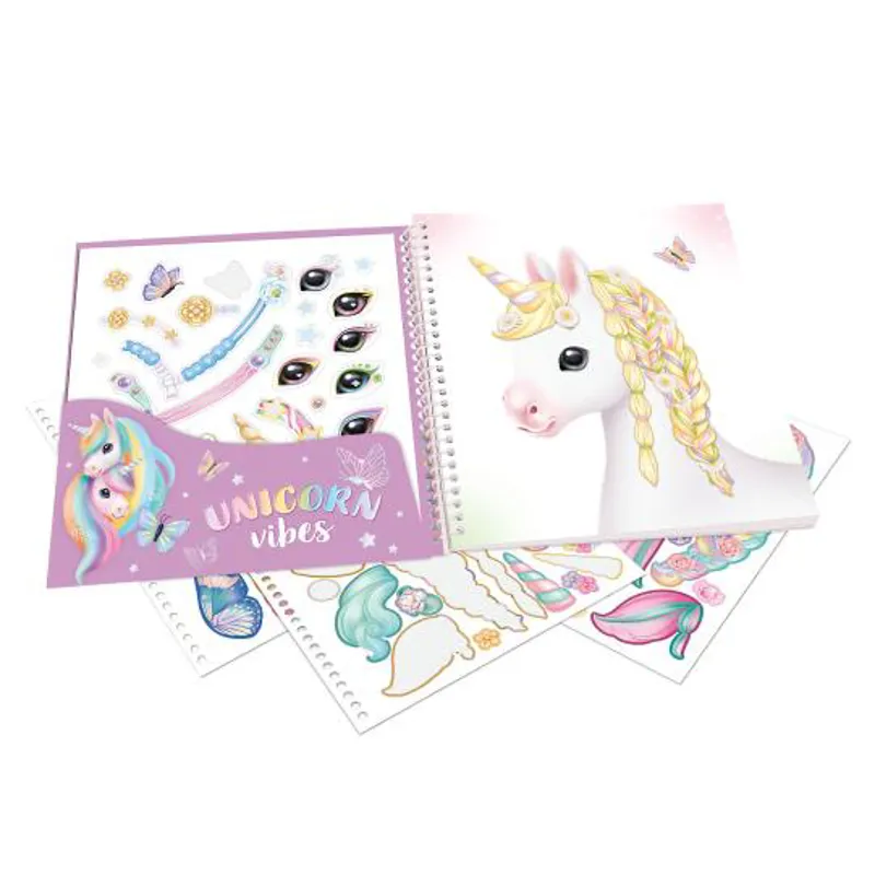 Ylvi Create Special Unicorn Dress Me Up Book