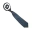 Equetech Junior Polka Dot Zip Tie in Navy/Gold - WEB EXCLUSIVE