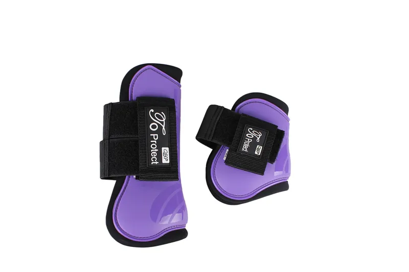 purple tendon boots