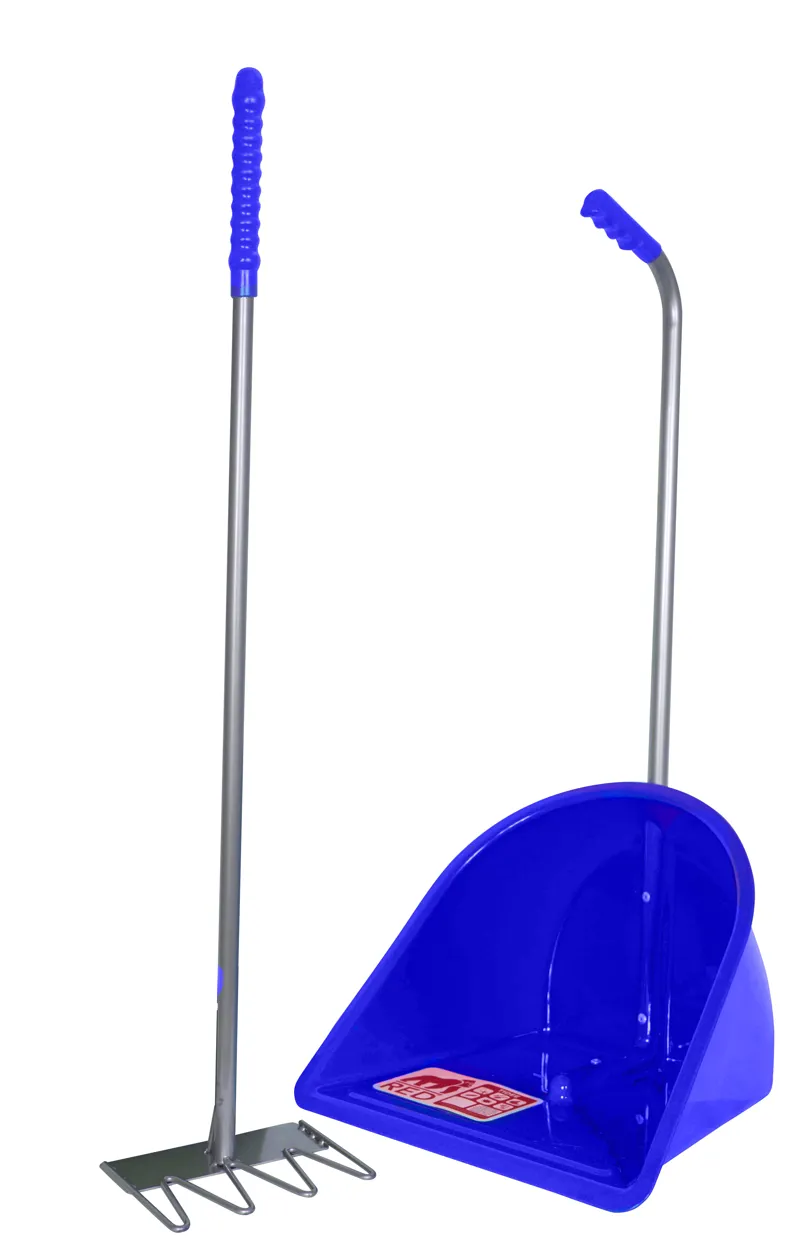 Red Gorilla Tidee and Rake Set in Blue